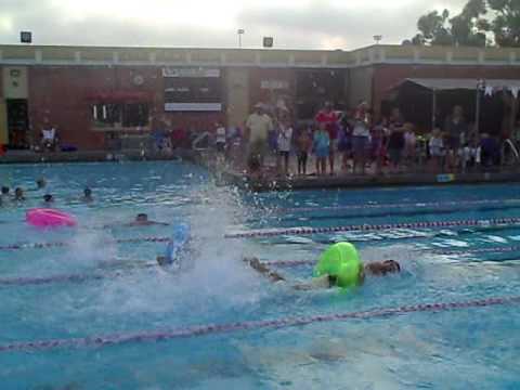 Rocket Fish Parents Inner Tube Race