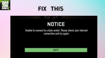 How to Fix “Unable to connect to a data center” in Warzone Mobile