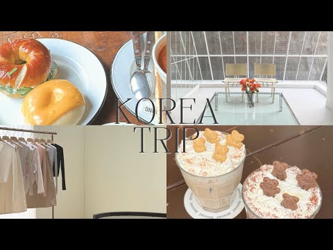 ［ Korea Vlog ］韓国旅行🇰🇷 l 眉アート l カフェ&グルメ🍴 l ショッピング🛍