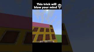minecraft trick...