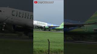 Citilink PK GLZ Airbus A320-200 Tiket.com Livery.   #pesawat #plane #landing  #pilot