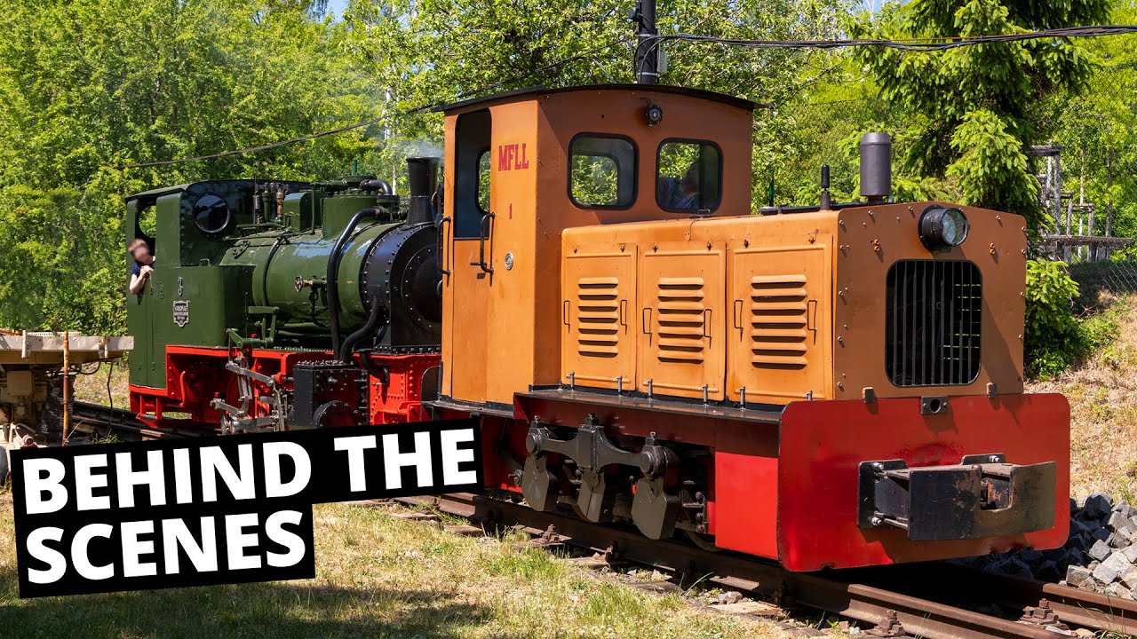 German Field Railway in Leipzig Lindenau 800mm Gauge Railway
