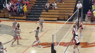 Video Highlights: Stanley-Boyd volleyball 3, Bloomer 0. 9-30-25