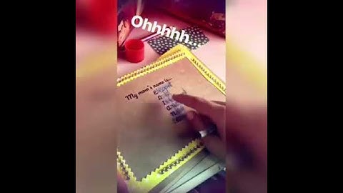 Eliana mostra homenagem que recebeu do filho