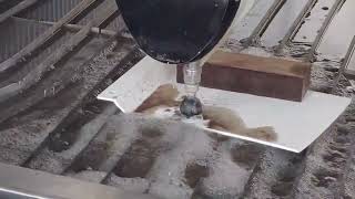 APW waterjet cutting machine