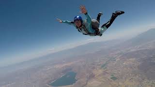 AFF level 6 with Jocelyn (Cannonball exit, delta tracking)