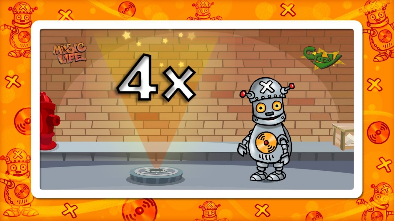 Tabuada do 4 | Tabuada Musical