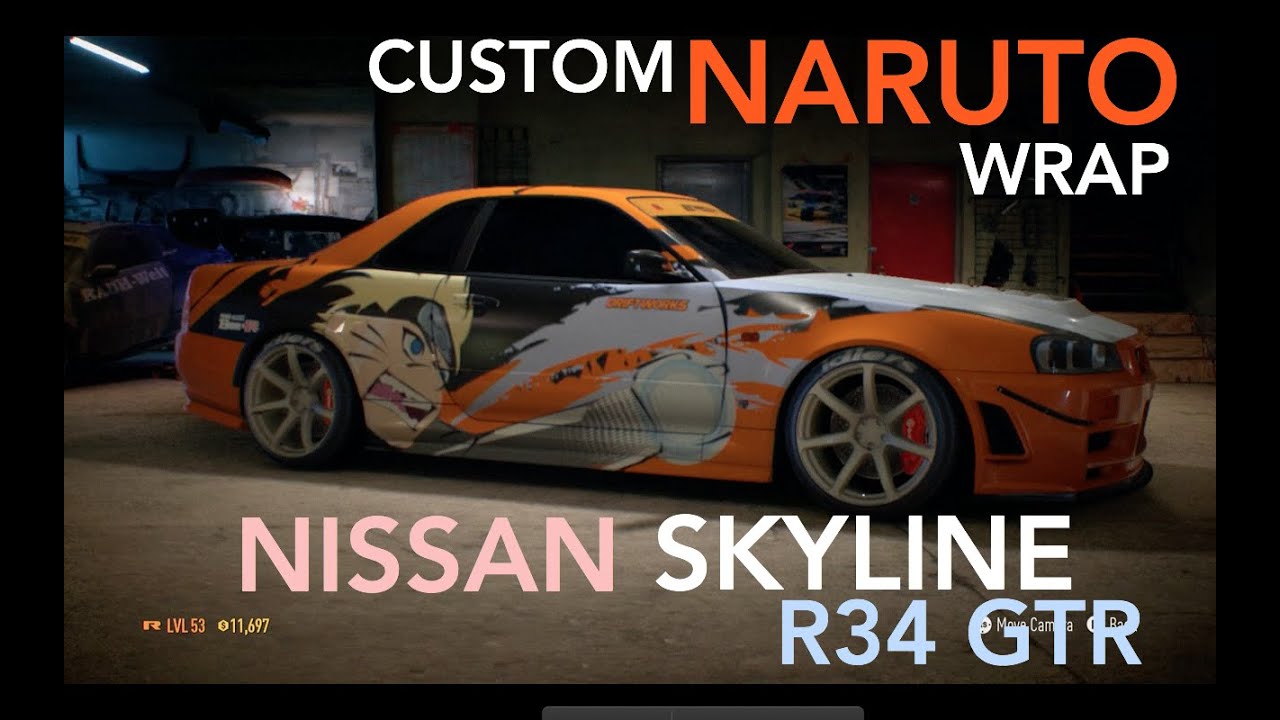 Need For Speed 2015 EPIC NARUTO Nissan Skyline R34 GTR YouTube