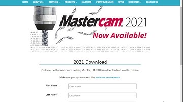 Mastercam 2021 Install VIdeo