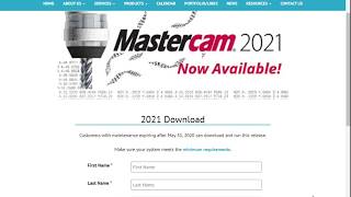 Mastercam 2021 Install VIdeo