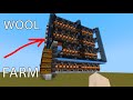 largest wool farm in minecraft - MickeyCraft