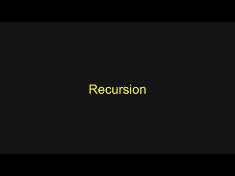 Python Tutorial - Recursion