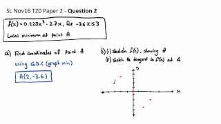 Question 2b - SL Nov16 P2