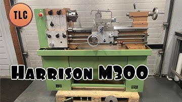 Harrison M300 Power Cross Feed Thread Cutting Lathe Drehmaschine Drehbank Svarv Tornio