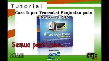 Cara Input Transaksi Penjualan dan Pesanan Penjualan pada Ipos