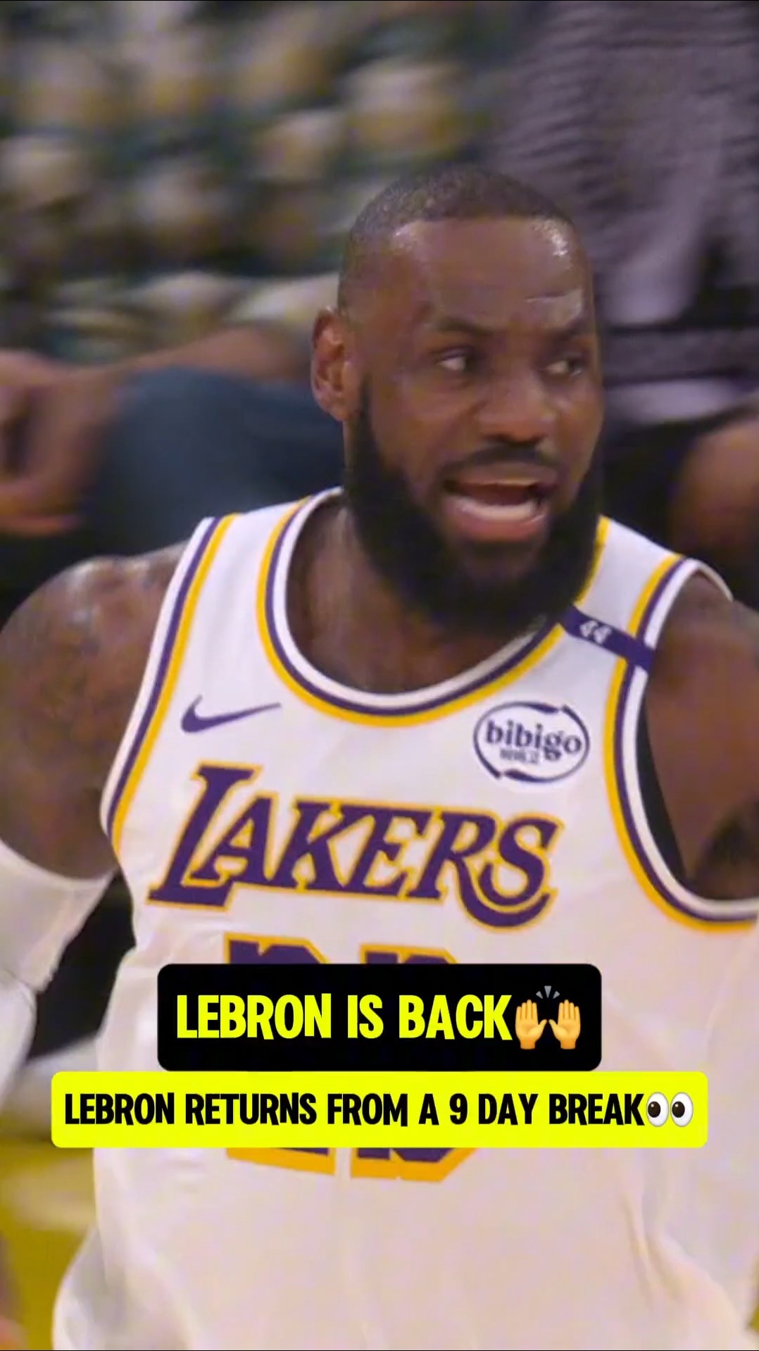 LeBron is 40 in a couple weeks?