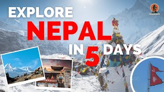 Unforgettable Nepal: A 5-Day Adventure Itinerary by UnevenTrips 589 views 6 months ago 12 minutes, 27 seconds
