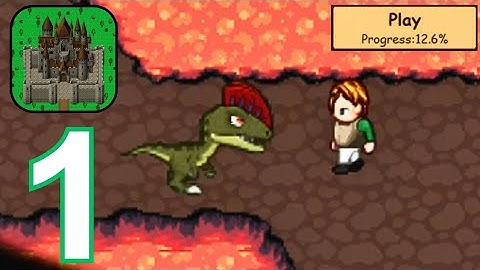 Survival RPG 3 : Lost Time Wrap - Gameplay Walkthrough, Part 1- Jurassic World (iOS, Android)