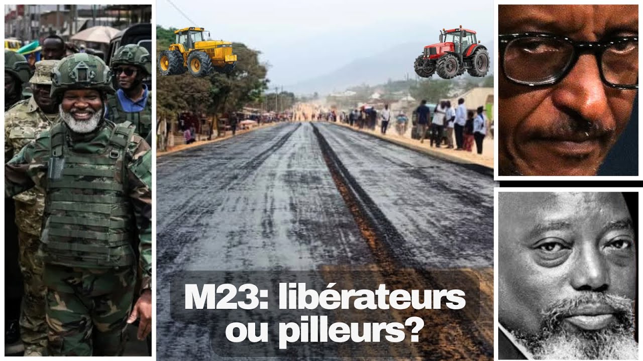 UVIRA - ALERTE: M23 accusé d'avoir pillé et emporté le goudron et machines de construction de Routes