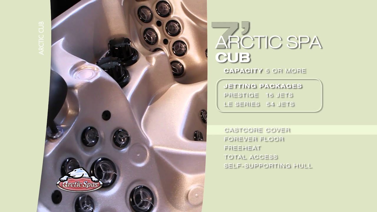 arctic-spas-mod-le-cub-club-spa-youtube