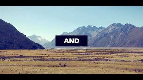 After Effects Template: Cinematic Typography Intro