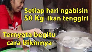 Cara penyajian pempek beku