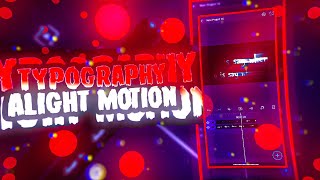 HOW TO MAKE TEXT ANIMATION FOR TYPOGRAPHY  ALIGHT MOTION  TUTORIAL| Android & iOS   #texanimation screenshot 1