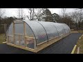 Our CATTLE PANEL GREENHOUSE IS FINISHED!