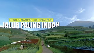 AMAZINGLY BEAUTIFUL - The Best Route to Nampan Sukomakmur Kajoran