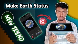 How To Make Google Earth Zoom in Status Video | inshot video editor | Google Earth Vs Reality Reels screenshot 5