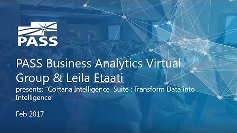 Cortana Intelligence Suite - Transform Data into Intelligence