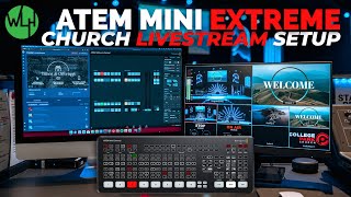 Complete ATEM Mini Extreme Setup W/ ProPresenter 7 & Live Audio