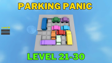 Roblox Parking Panic Full Walkthrough [21 To 30 Level] Advanced Solution