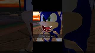 Sonic Just Realized 💀 CREDITS: @TheAtariX #shorts