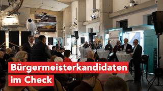 Alle 8 Kandidaten Im Bürgermeisterwahlforum Der Wwg Und Der Ihk Zu Schwerin