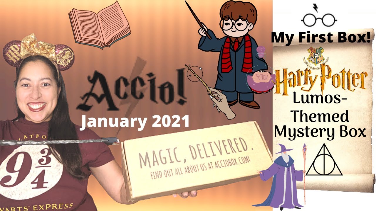 Accio Box January 2021 | My First Time Experience | Harry Potter Themed Subscription | LUMOS