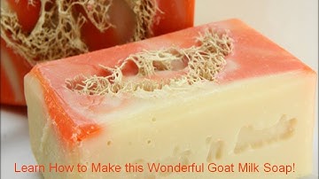 How to Make Goat Milk Soap (and have it stay creamy white) - Part 1 of 3