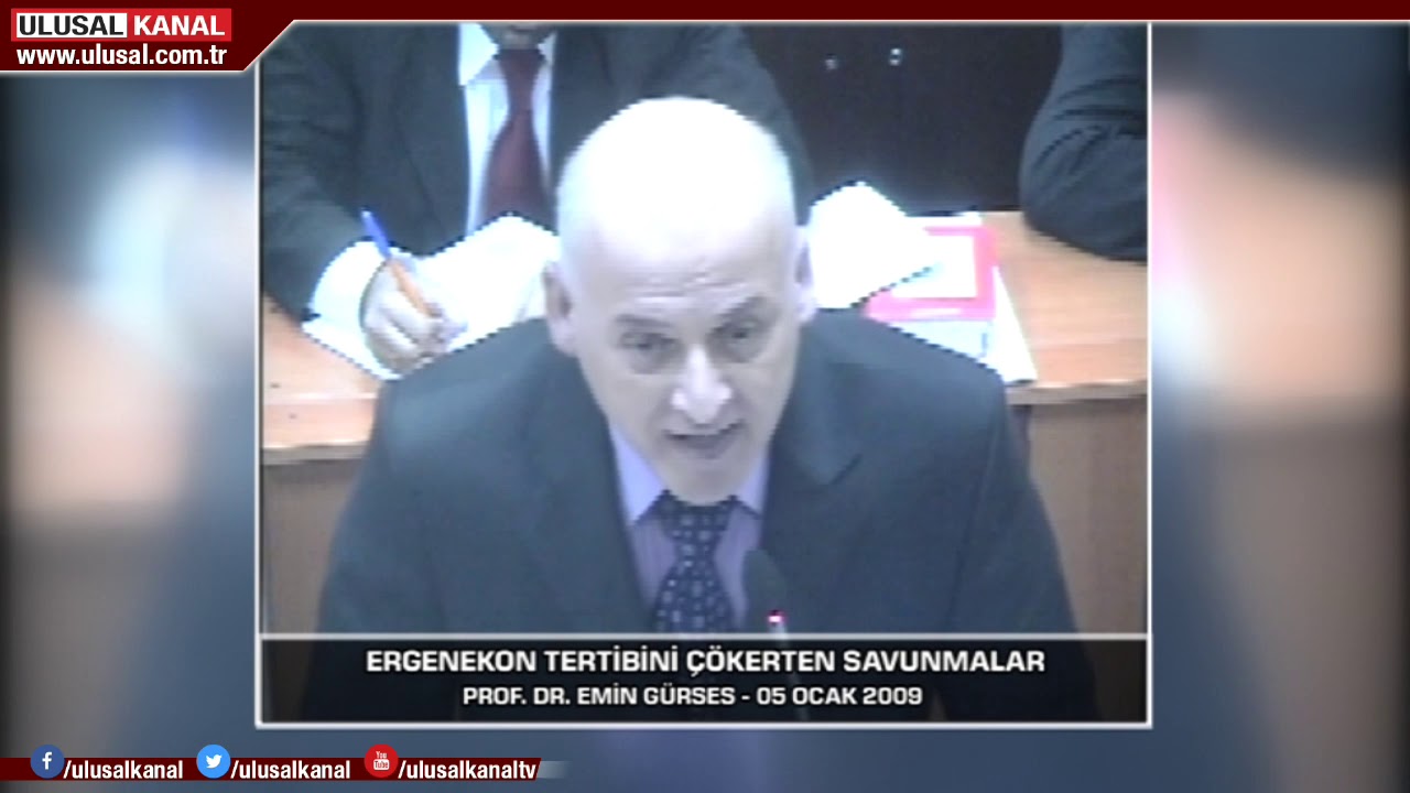 Ergenekon tertibini çökerten savunmalar- Emin Gürses