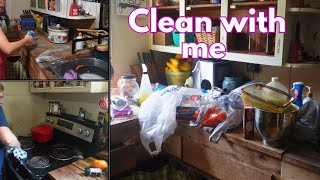 OVERWHELMED Kitchen Cleaning Motivation Tackling the Mess