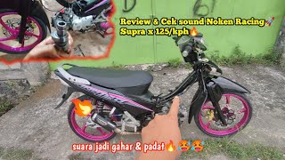 REVIEW & CHECK THE SOUND OF THE RACING CRANKSHAFT OF THE SUPRA X 125⚡MAKING THE MOTORCYCLE DRIVE ...