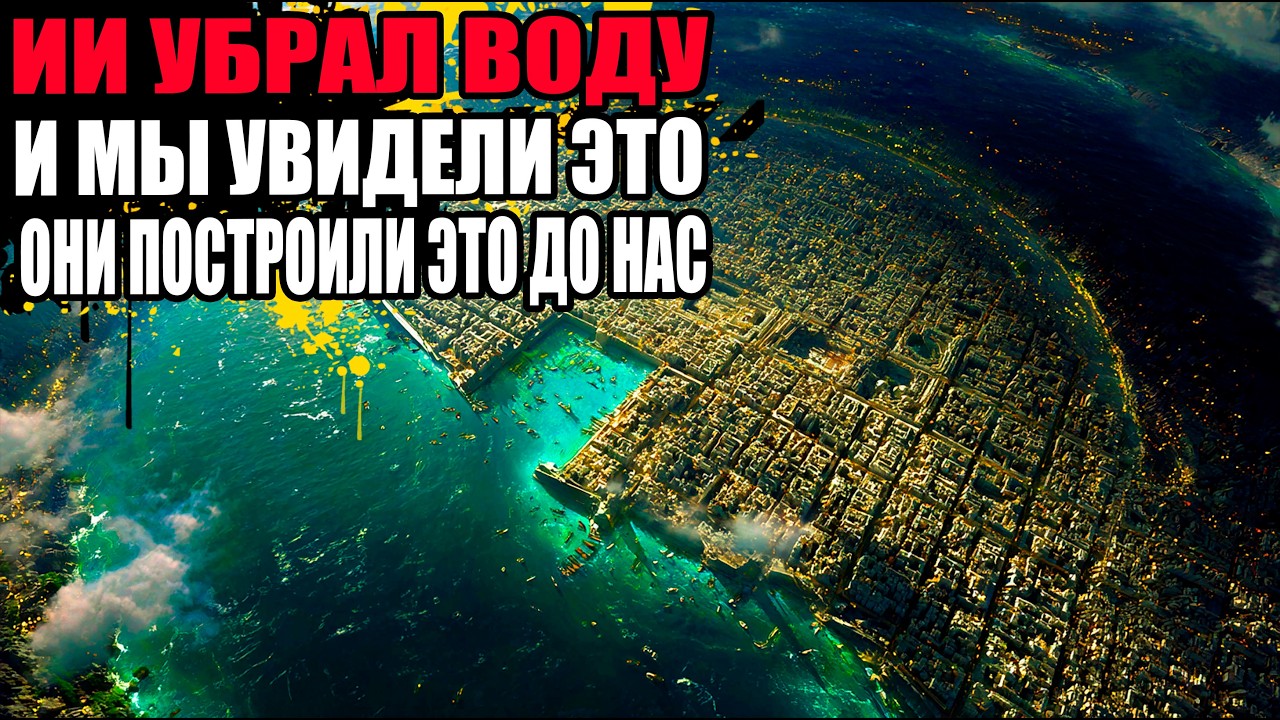 AI Убрал Воду Из Средиземного Моря — Под Ним Оказались ГОРОДА, Дороги И Стены