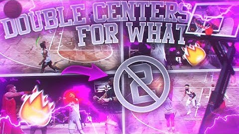 Double Centers? For What? 99.9 Post PlayMaker NBA 2K20 Best Build Best Jumpshot