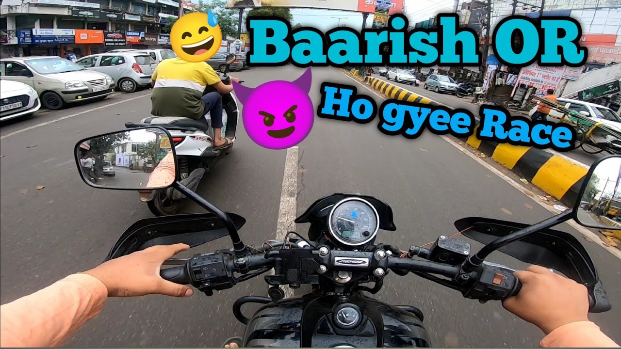 Barish me Bike chalane ka Maza hi Alag hai🥵 Moto Vlogs YouTube