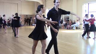 Berkeley Beginners 2018: Newcomer Int Rumba Quarter Heat 1