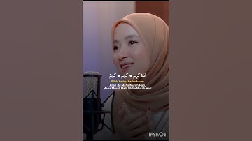 Allah Karim Nissa Sabyan lirik @NISSASABYANofficialchannel #lirik #sholawat #allahkarim