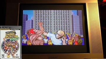 Street Fighter 2 arcade versions on PSP