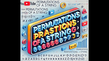 Printing the permutations of a string | C language program | Tutorials of 595