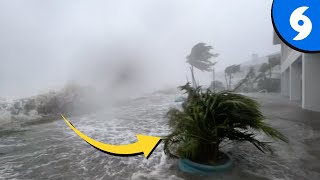 HURRICANE IAN - AMAZING Eyewall & Storm Surge Video