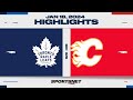 NHL Highlights | Maple Leafs vs. Flames - January 18, 2024 image