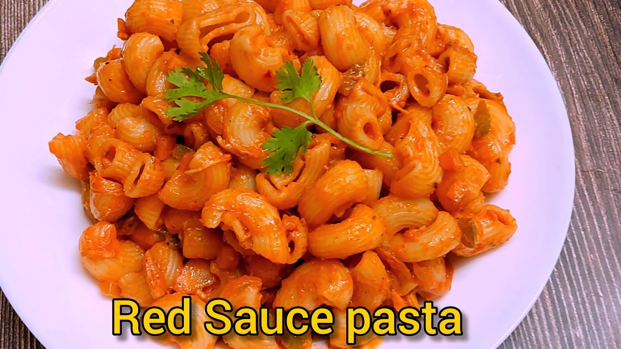 Red Sauce Pasta Indian style Red sauce pasta Aise banaye Easy Pasta